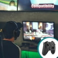 thumbnail image 3 of Manette de Jeu Sans Fil à Vibrations, Joystick Compatible Bluetooth; Manette Sans Fil de Remplacement pour Nintendo Switch, Noir, 3 of 10