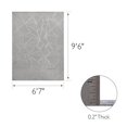 thumbnail image 2 of Leick Home 595744 Vennor Geometric Indoor Outdoor Area Rug Rectangle 6'7"x9'6", 2 of 8