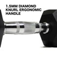 thumbnail image 3 of MAGMA 5-50 LB Rubber Hex Dumbbell Set, 3 of 6