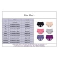 thumbnail image 2 of Women Solid Mesh Breathable And Comfortable High Waist Peripheral Leak Proof Menstrual Pants,Color: Black Size: 7XL, 2 of 2