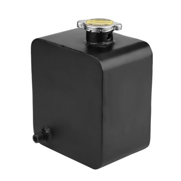 Coolant , Coolant Overflow Reservoir Aluminum Alloy 2.5L Black Replacement With Reservoir For Car Engine Parts