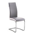 thumbnail image 1 of Canadian Dragon Dining Chair Grey & White (Set of 2), 1 of 3