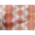 thumbnail image 4 of oneOone Cotton Poplin Fabric Triangle & Hexagon Geometric Printed Craft Fabric BTY 42 Inch Wide, 4 of 4