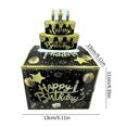 thumbnail image 3 of Vacemry Graduation Money Drawing Box, Birthday Surprise Box with Pull Tab, Creative Cash Gift Box for Graduation Party Birthday Party Little One Shower Bridal Shower, Fun Money Pull Box Decoration, 3 of 3
