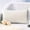 Blanc, variante sur Housse de Coussin Rectangulaire en Velours, Coussin Lombaire, 30x50 cm, Matériau Polyester, Fermeture Style Enveloppe, Frais et Respirant, Lavable, Tissu Brossé Confortable, Convient comme Cadeau