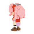 thumbnail image 2 of Nanoblock - Naruto Shippuden - Série de Collection de Personnages Sakura Haruno Kit de Construction, 2 of 4