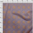 thumbnail image 3 of oneOone Velvet Medium Blue Fabric Block Sewing Craft Projects Fabric Prints By Yard 58 Inch Wide-RT, 3 of 5