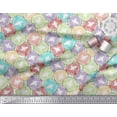 thumbnail image 2 of Soimoi Rayon Fabric Coral Ocean Decor Fabric Printed Yard 56 Inch Wide, 2 of 2
