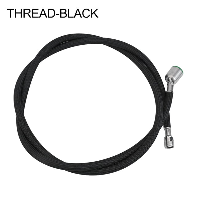 1pc Hose G1/2 Female Thread Pull Down Sink Faucet Parts Spray Head For Kitchen Faucet Pull Out Replacement Hose Spare Parts Thread-Black