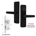 thumbnail image 2 of Serrure de Porte Intelligente avec Poignée, Entrée Sans Clé, Serrure de Porte pour Porte d'Entrée, Serrure Wi-Fi, Application Smart Life Free, Télécommande de Porte 35-120 mm, Installation Facile, 2 of 5