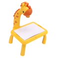 thumbnail image 4 of Projector Painting Board, Creativity Plastic LED Drawing Table Smooth Edge  for Early ​Learning Art S Yellow, 4 of 7