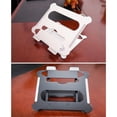 thumbnail image 3 of yeacher Support d'Ordinateur Portable en Aluminium Ajustable avec Rotation à 180°, Coussinets en Silicone Antidérapants, Ventilation Améliorée, Compatible avec Appareils de 15,6 Pouces, Options Argent/noir, 3 of 6