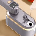 thumbnail image 3 of RKSTN Hanging steamer Travel Mini Steam Iron, 180 ° Foldable Handheld Garment Steamers, Ironing & Steaming 1, Portable Ironing Machine, Fabric Steamers For Home And Travel, 3 of 8