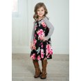thumbnail image 2 of Wangsaura Mother and Daughter Matching Long sleeve Floral Dress, 2 of 7