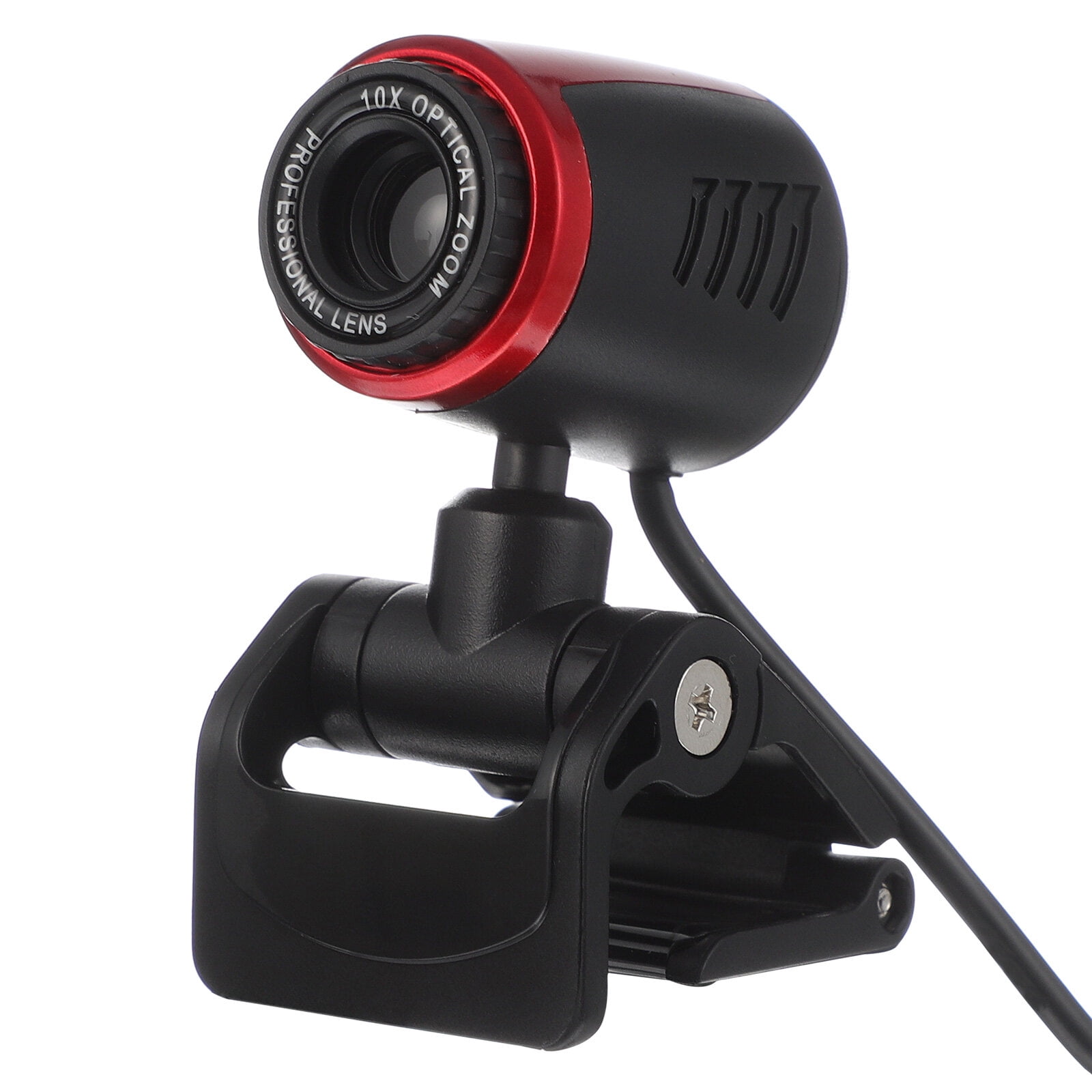 Milisten 1 Ensemble Caméra Web à Chargement USB avec Tête Rotative à 360 Degrés pour Diffusion en Direct et Vidéoconférence