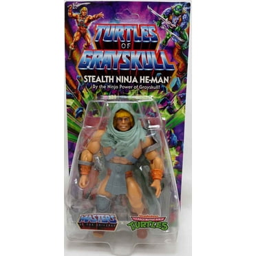 Masters Of The Universe Teenage Mutant Ninja Turtles 6" Figure Turtles Of Grayskull Wave 4 - Stealth Ninja He-Man
