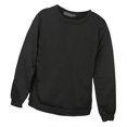 thumbnail image 3 of lionlar Chandail pour Homme en Molleton Uni Haut de Survêtement Chandail Col Rond Noir G L, 3 of 9