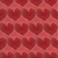thumbnail image 1 of Ahgly Tapis d'Intérieur Lavable en Machine Carré Rouge Transitionnel, 7 Pieds Carré, 1 of 7