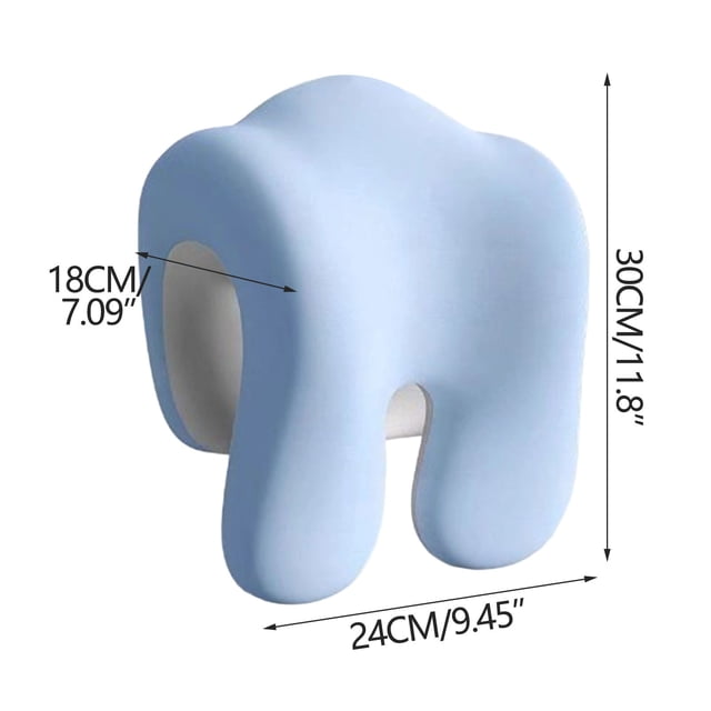 Foam Neck Pillow Supportive Pillow For Sleeping And Desk Resting And Home Use