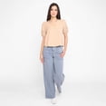 thumbnail image 3 of Devoted Women's V Neck Embroidered Top, Sizes XS-XL, 3 of 4