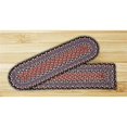 thumbnail image 1 of Earth Rugs 39-043 Marche d'Escalier Rectangulaire Bourgogne-Bleu-Gris, 1 of 2