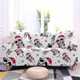 thumbnail image 1 of CHOK 2024 Christmas Printed Sofa Cover Reindeer Printed Elastic Couch Cover Machine Washable Christmas Theme Sofa Slipcover Sofa Slipcover for Living Room, 1 of 2