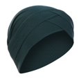 thumbnail image 2 of Femmes Solide Chapeau Indien Musulman Volant Cancer Chimio Bonnet Turban Wrap Écharpe, 2 of 2