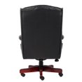 thumbnail image 4 of Scranton & Co Fauteuil de Direction Traditionnel à Dossier Haut Caressoft, Noir, 4 of 5