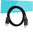 thumbnail image 2 of WHAMVOX Câble de Transfert de Signal Audio DisplayPort Port d'Affichage Noir 1Pcs pour Bureau, 2 of 8