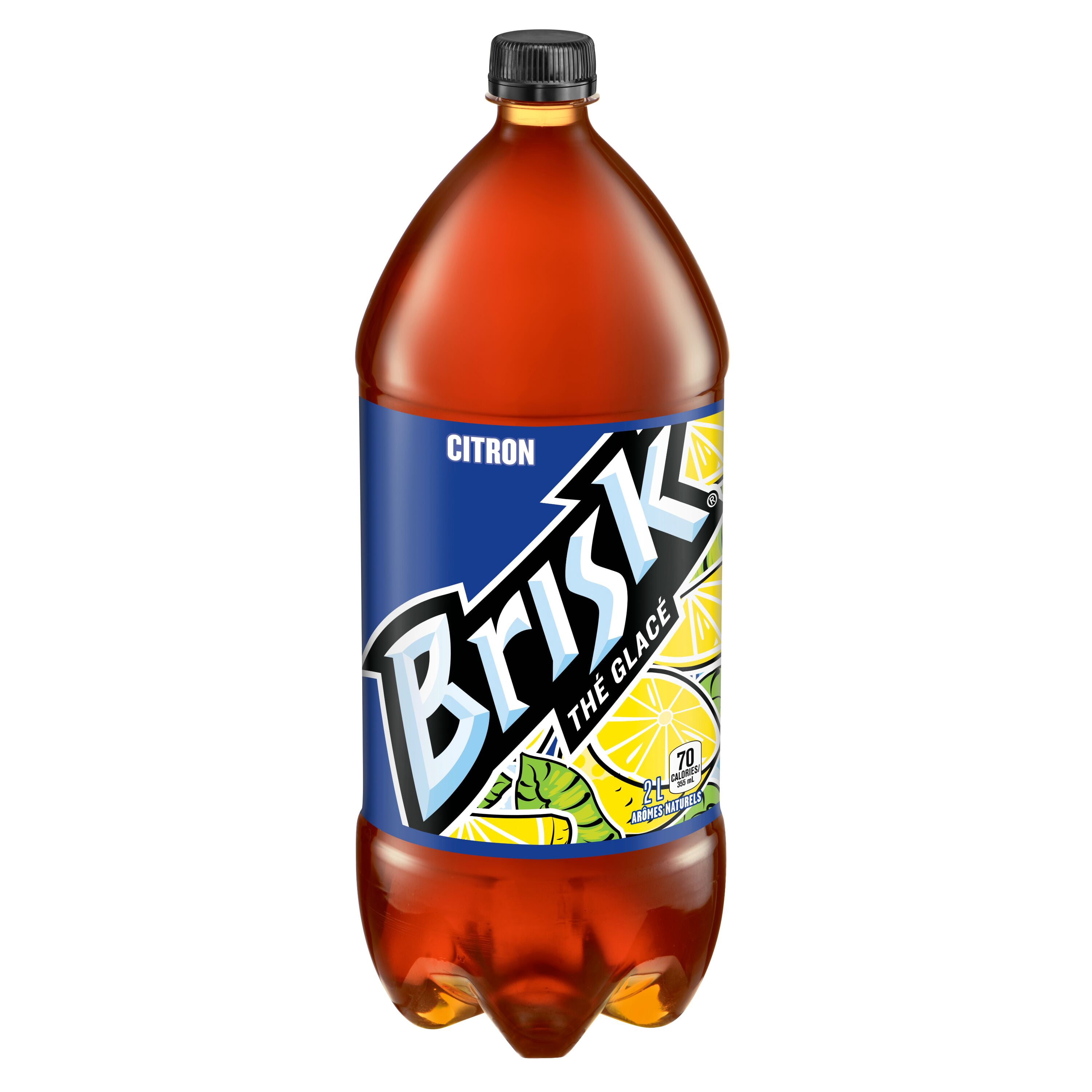 Brisk Lemon Iced Tea 2 L, Bottle