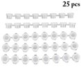 thumbnail image 2 of 25PCS 0.11oz Paint Pot Strip Empty Mini 8 Cups Paint Strip Paint Cup with Lid, 2 of 10