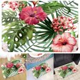 thumbnail image 2 of Floor Mat Absorbent Non-slip Flannel Plant Bath Mat Door Mat for Bathroom, 2 of 6