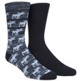 thumbnail image 1 of Happy Foot by McGregor 2 Pair Cushion Moose Crew, 1 of 2