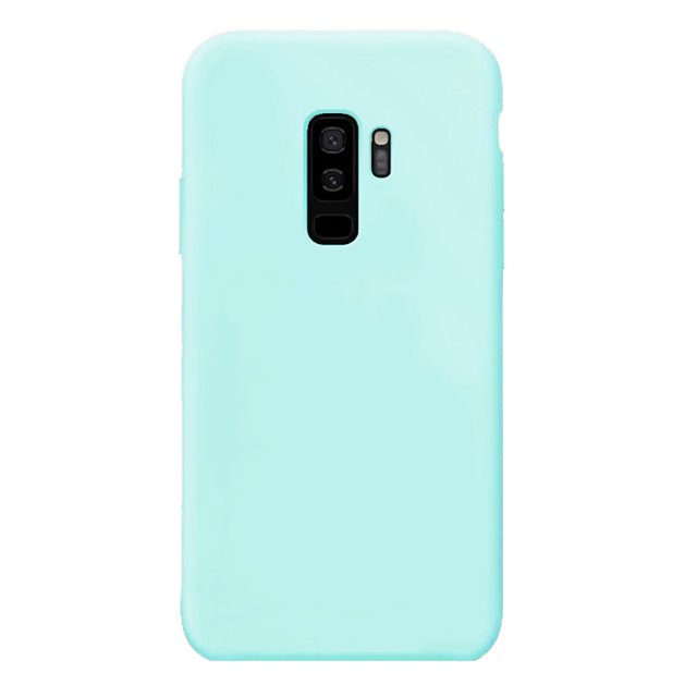 PANDACO Étui Coquille Souple Menthe Mate pour Samsung Galaxy S9+