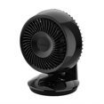thumbnail image 1 of Lasko Whirlwind 7" Orbital Motion Tabletop Fan with EcoQuiet DC Technology, Dual Axis Oscillation, 12-Speeds, Remote Control, Black, 1 of 9