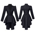 thumbnail image 3 of Vêtements Gothiques à Manches Longues pour Femmes Vêtements Gothiques pour Femmes Robe Médiévale Femme Queue-de-Pie Blanche Veste Rétro pour Mignons Vêtements Gothiques Vêtements Gothiques pour Hommes Formel et Spectacles Robe Médiévale pour Femmes, 3 of 7