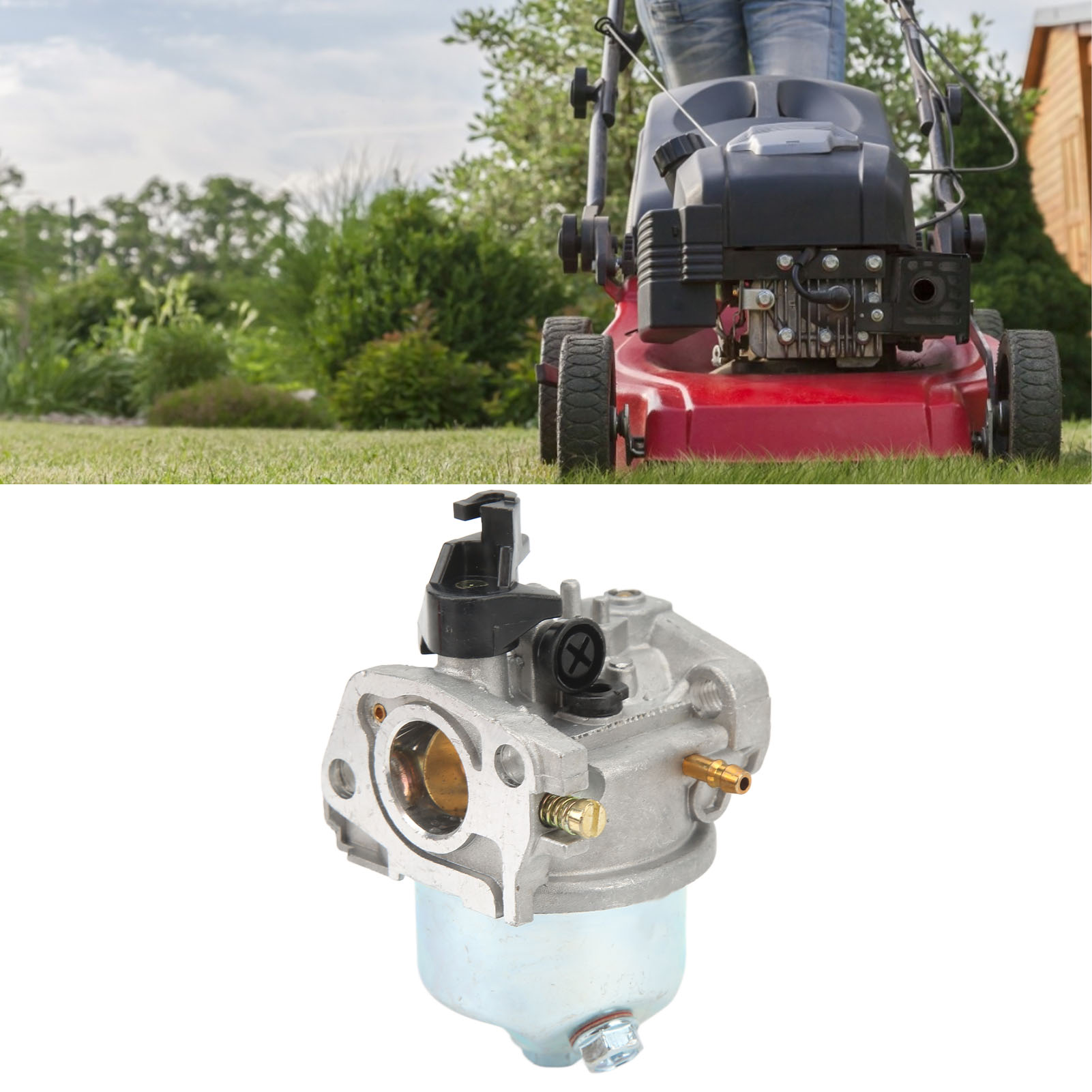 Carburetor Carburetor Engine Aluminium Grass Mower Carburetor Replacement for Garden Equipment 95111707