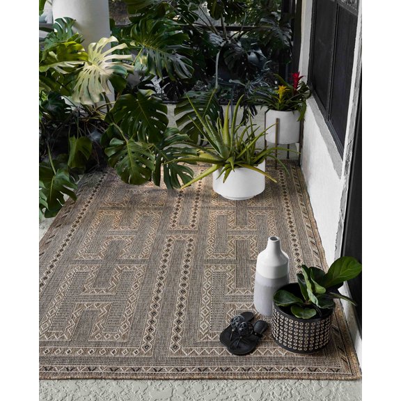 ECARPET Hazel Tapis pour Salon, Chambre, Salle A Manger, Entrée, Couloir et Plus Encore.