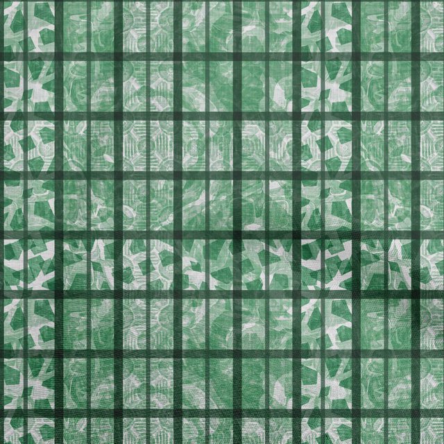 oneOone Polyester Spandex Green Fabric Houndstooth Fabric For Sewing Printed Craft Fabric By The Yard 56 Inch Wide