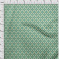 thumbnail image 3 of oneOone Georgette Viscose Fabric Floral Block Printed Fabric 1 Yard 42 Inch Wide, 3 of 4