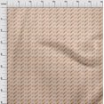 thumbnail image 4 of oneOone Tissu en Viscose Chiffon Marron, Matériau de Robe, Tissu Imprimé au Mètre, 42 Pouces de Large, 4 of 4