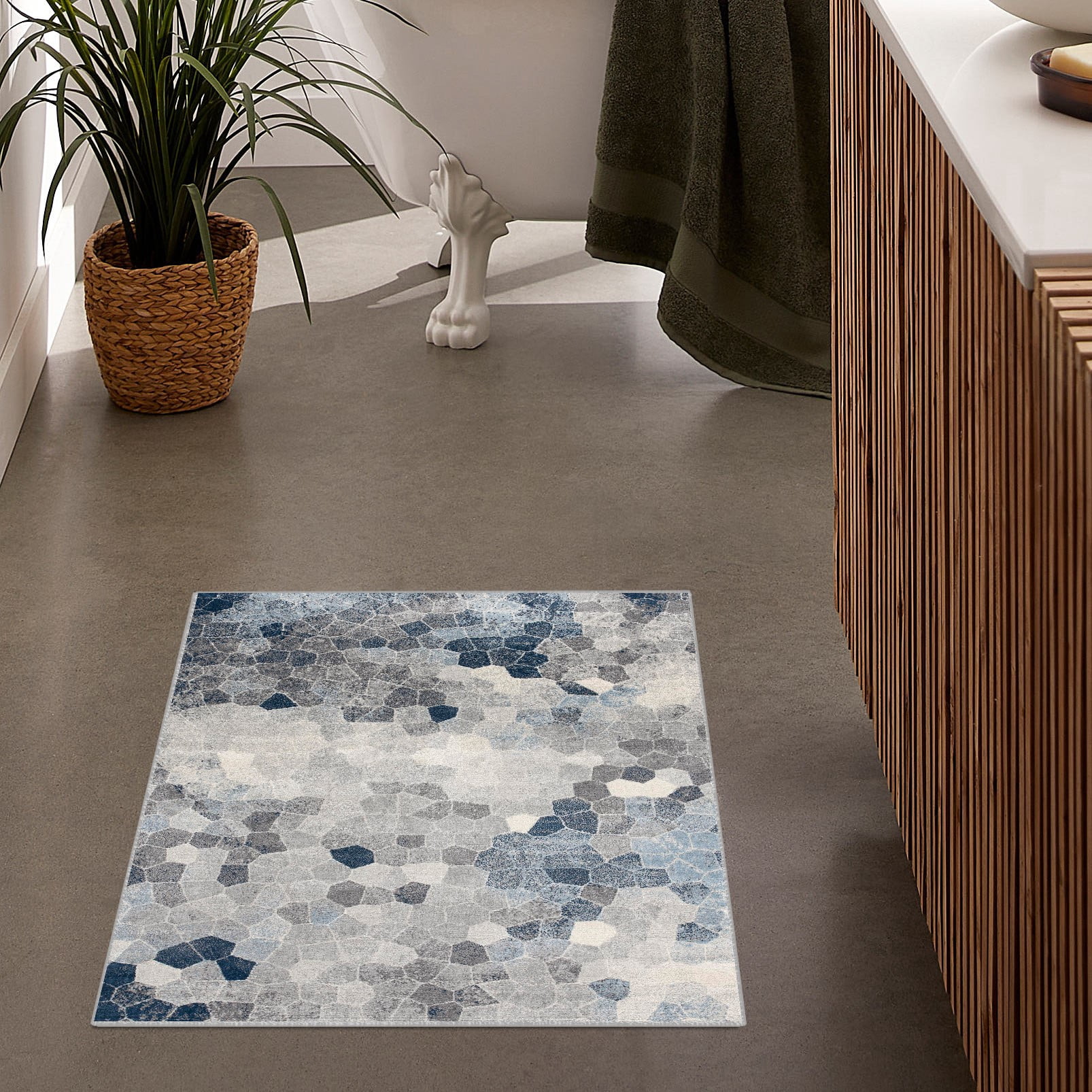 Rug Branch Havana Collection Tapis traditionnel en détresse