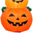 thumbnail image 3 of Halloween Gonflable, Décoration de Cour d'Halloween avec Pelouse Intégrée Trois Citrouilles, 3 of 8