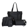 thumbnail image 2 of OUSITAID Women Solid Color Handbag + Crossbody Shoulder Bag + Hand Purse + Card Holder for Daily Use New, 2 of 2