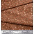 thumbnail image 2 of Soimoi Viscose Chiffon Fabric Flower Artistic Printed Fabric 1 Yard 42 Inch Wide, 2 of 3