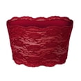 thumbnail image 3 of Kcodviy Ladies Seamless Top Lace Tube Tops for Women Summer Beauty Back Chest Wrapping Satin Crop Tops for Women Cropped Spaghetti Strap Tops for Women Strapless Top for Women Tube Tops, 3 of 4