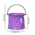 thumbnail image 3 of Five Colors Optional Retractable Folding Portable Small Bucket Children Outdoor Travel Water Storage Bucket Car Washing Tools, 3 of 3