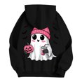 thumbnail image 5 of WEAIXIMIUNG Sweat à Capuche Graphique pour Femmes Imprimé Lettres, 5 of 5