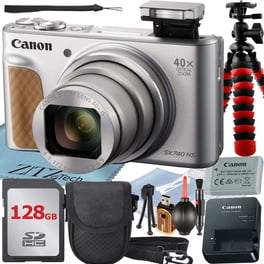Canon PowerShot SX740 HS Digital Camera (Silver) with 40x Optical