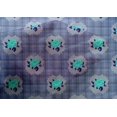 thumbnail image 4 of oneOone Cotton Silk Fabric Check|Leaves & Rose Floral Printed Craft Fabric BTY 42 Inches Wide, 4 of 4